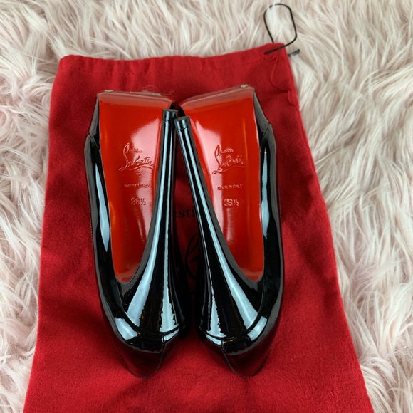 Christian Louboutin Lady Black 150 Patent 36.5 - Picture 5 of 8